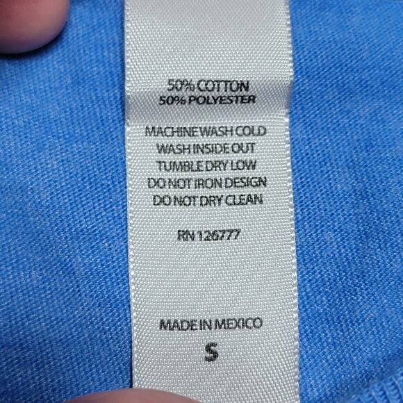 Duck Co Unisex Blue Tee "Rastapus Gulf Shores" - Size Small - Picture 5 of 5